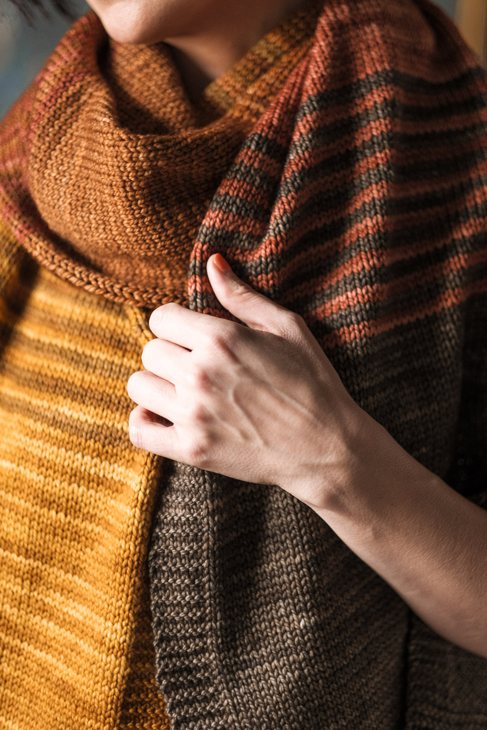 Free Mother of Pearl Knitted Shawl Pattern