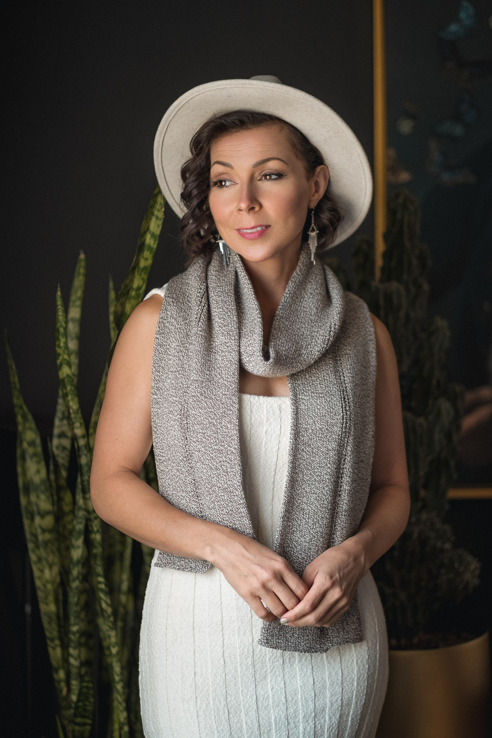 Mind the Gap Tube Scarf Free Knitted Pattern