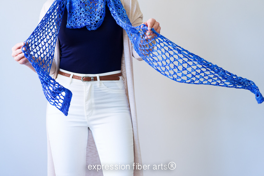 Whiffle Crochet Scarf Pattern