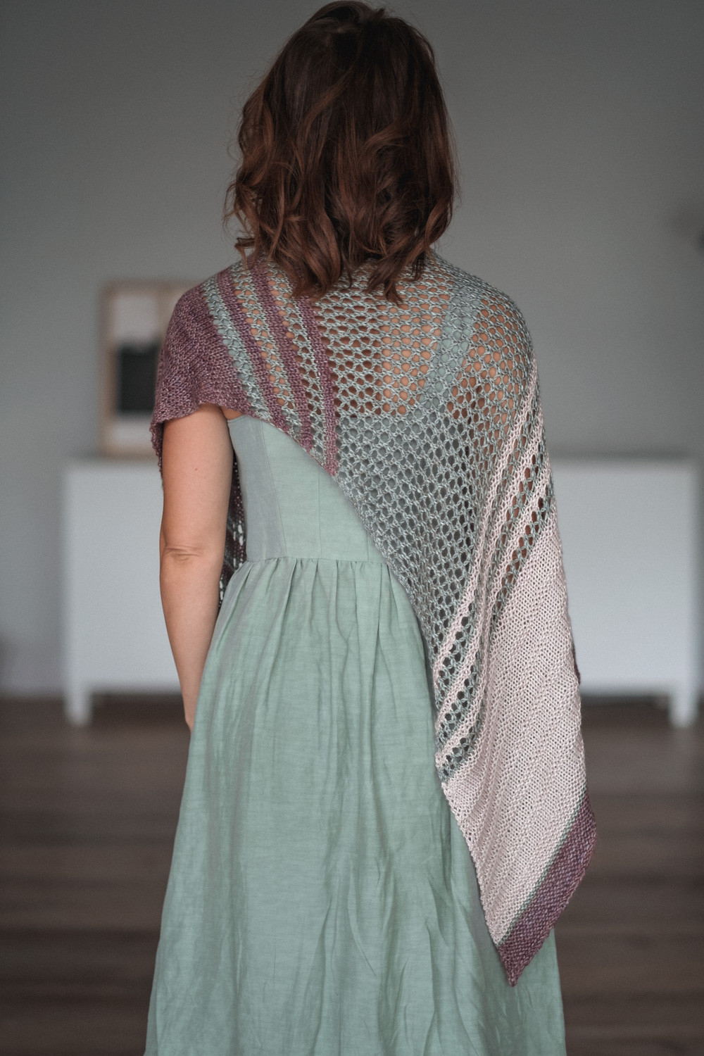 Spring Carnival Knitted Shawl Pattern