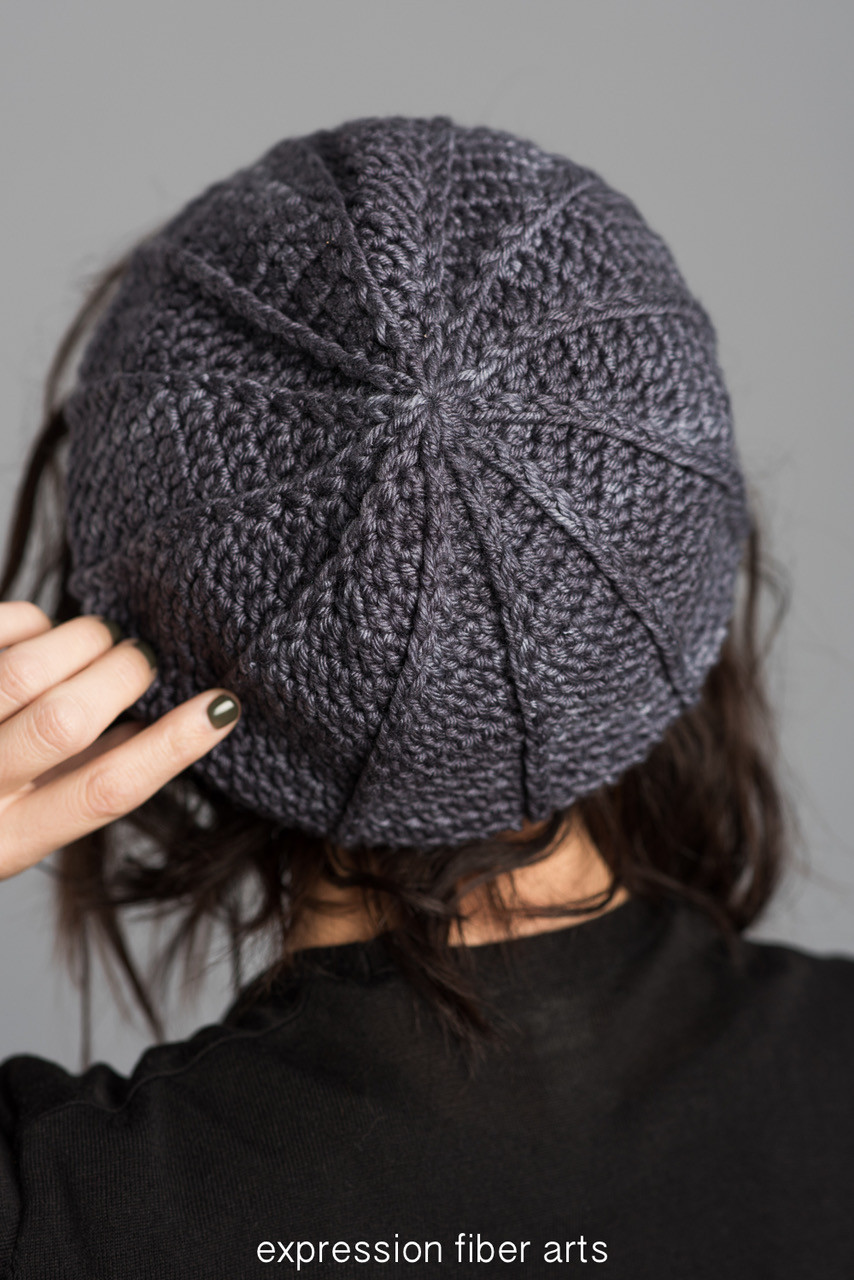 Sona Cabled Crochet Hat Pattern