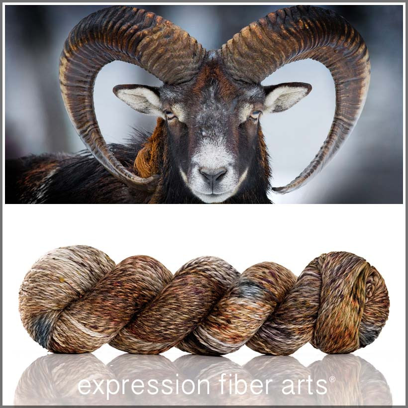 Mouflon 'TWISTED TWEED' SPORT - Expression Fiber Arts