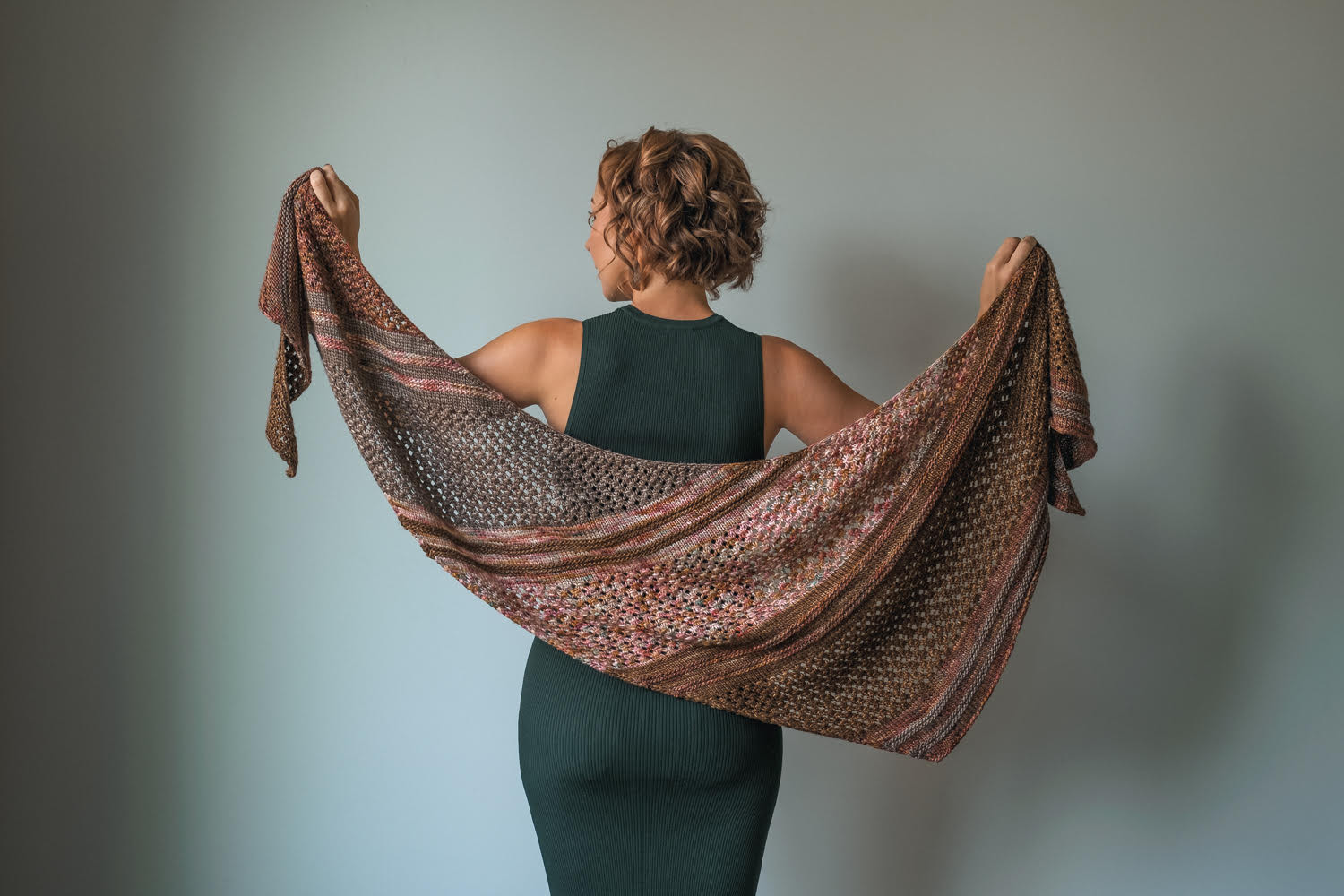 Sangle Garrot Showman Multi Brins – Laine Mohair Marron – Design Sud-ouest