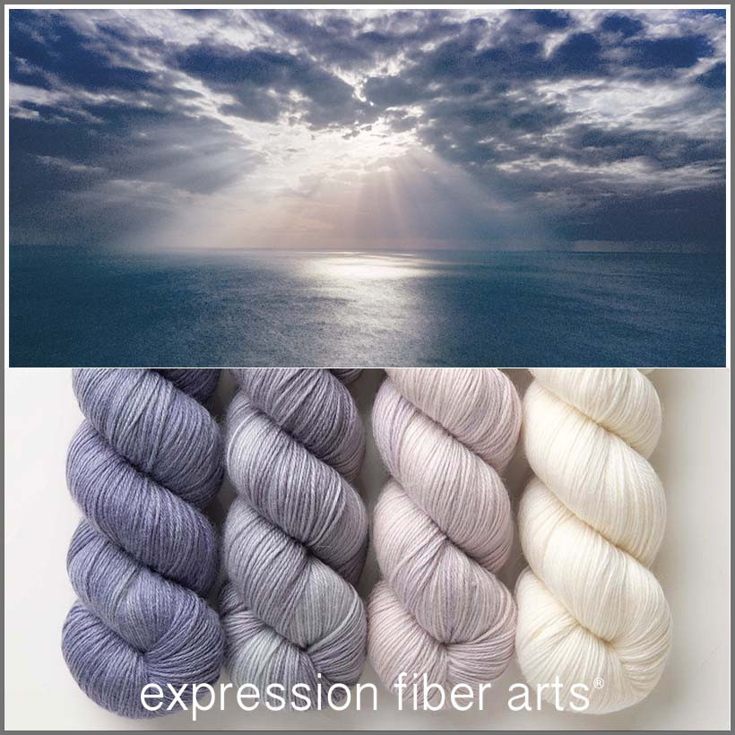 Seafaring Hues 'SINCERE' SOCK - Expression Fiber Arts