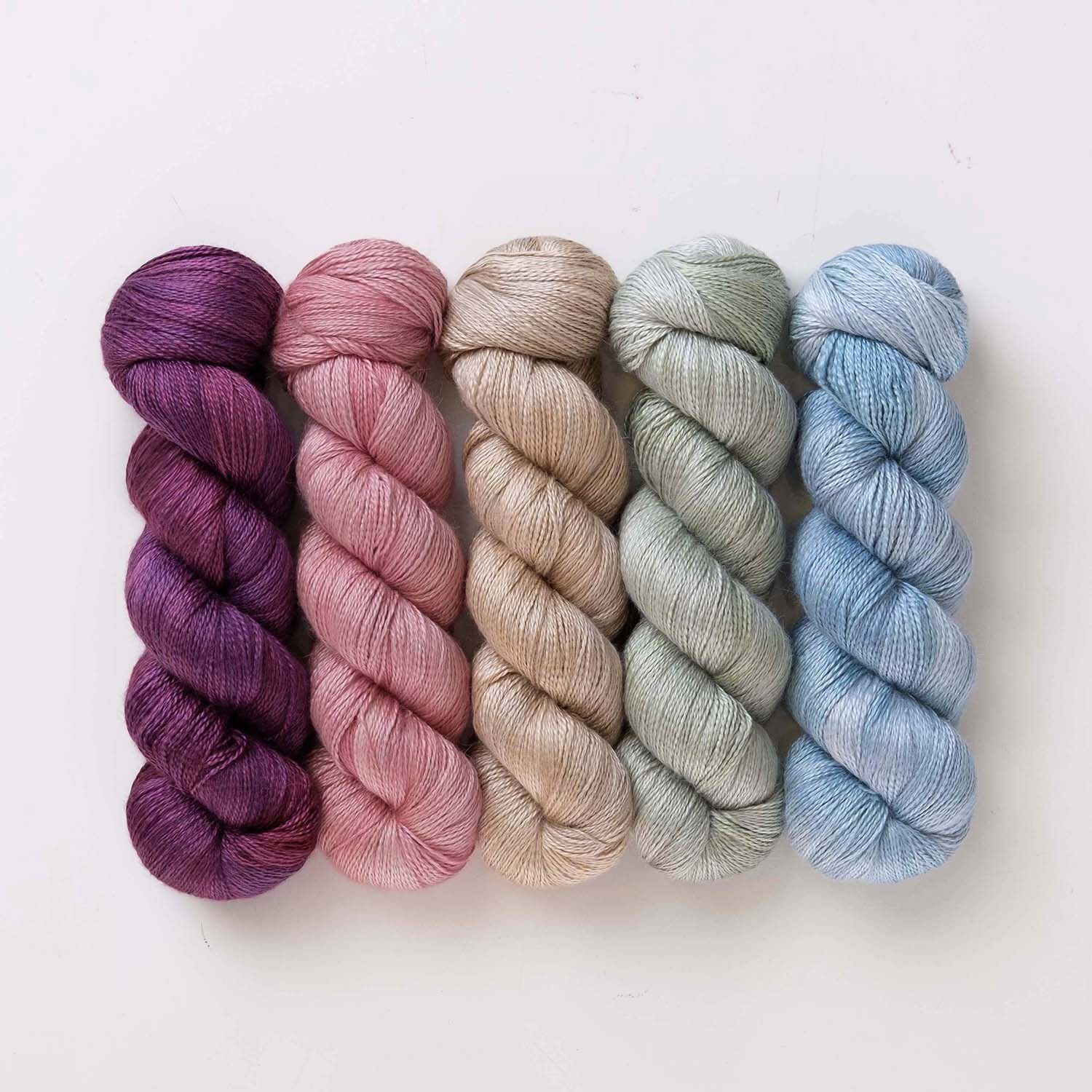 Oopsy Fly Away Hues 'ALPACA SILK' LACE KIT - Expression Fiber Arts