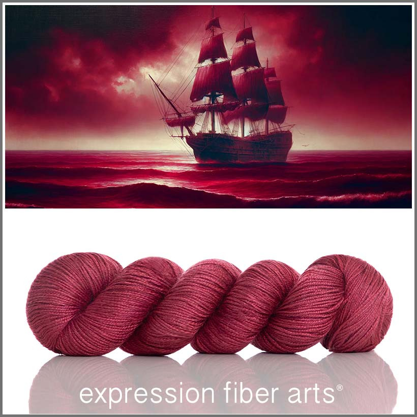 The Crimson Sea 'BEACON' DK - Expression Fiber Arts