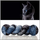 Pre-Order Russian Blue 'PEARLESCENT' WORSTED