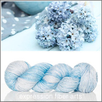 Shabby Blue 'PEARLESCENT' WORSTED