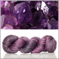 February Amethyst 'LUSTER' WORSTED