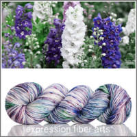 July Larkspur 'PEARLESCENT' WORSTED