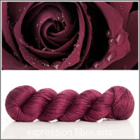 Burgundy 'ALPACA SILK' DK