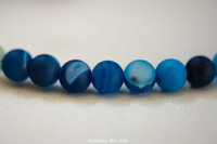 Winter Blue Beads