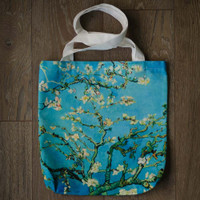Van Gogh Cherry Blossom Tote