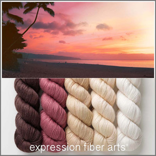 Epochal Hues 'ALPACA SILK' LACE KIT - Expression Fiber Arts