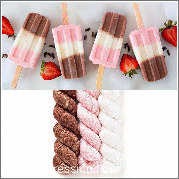 Ice Cream Hues 'ALLURE' FINGERING KIT