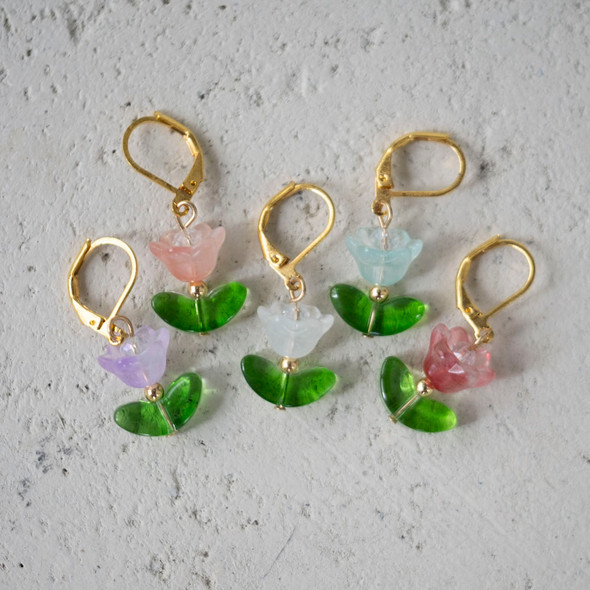 Tulip Touch Stitch Markers - Set of 5 Tulip Touch Stitch Markers - Set of 5
