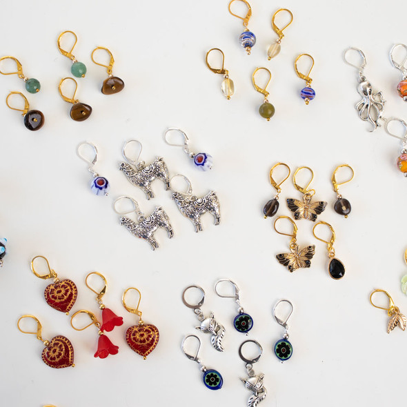 Mystery Stitch Markers - Set of 5 Mystery Stitch Markers - Set of 5