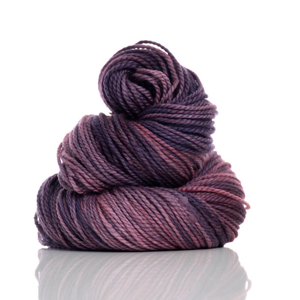 Twilight Plum 'BUTTERY' WORSTED - Limited Edition