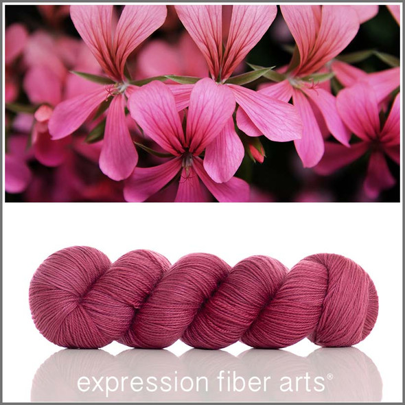 Pre-Order Geranium Glow 'SINCERE' SOCK