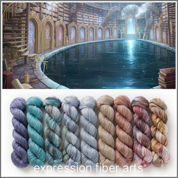 The Starless Sea Hues 'LUSTER' WORSTED KIT