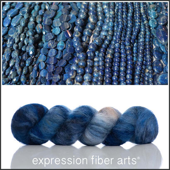 Lapis Lazuli 'GOSSAMER SILK' LACE