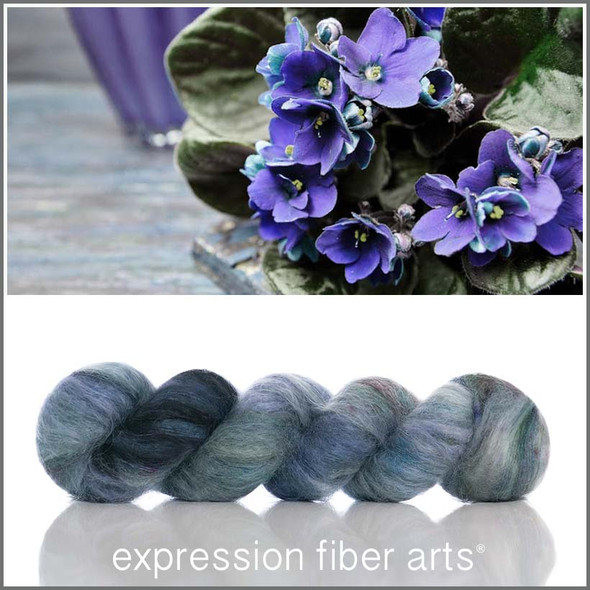 Violets 'GOSSAMER SILK' LACE