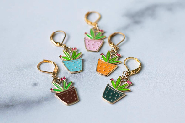Cute Plant Stitch Markers – Set of 5
