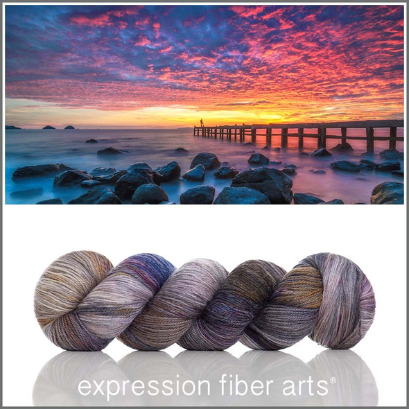 Atlantic Sunset 'CREATIVE' FINGERING