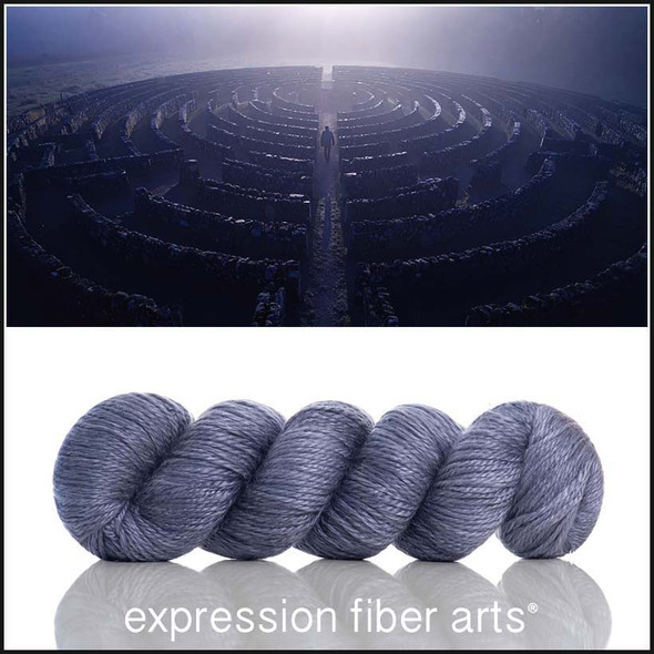 Oopsy Labyrinth 'LUSTER' WORSTED