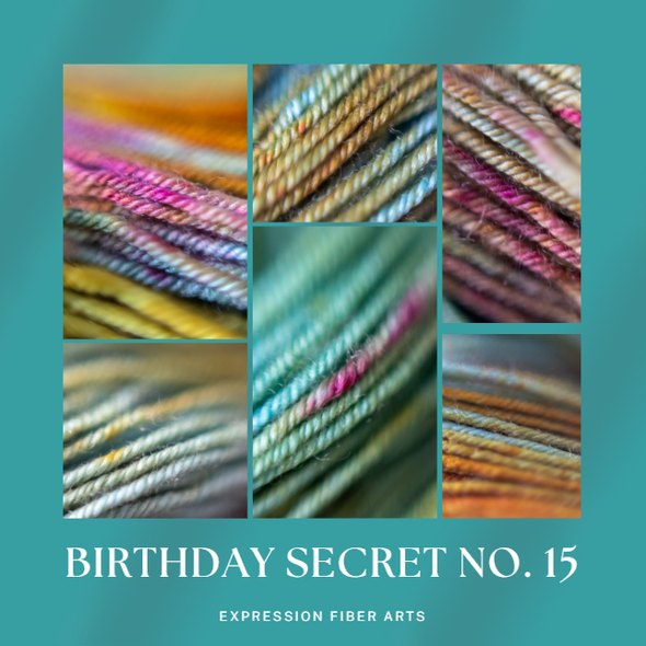 Birthday Secret No. 15 'ALPACA SILK' LACE - Limited Edition