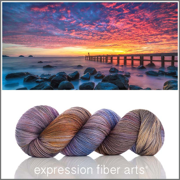 Atlantic Sunset 'STARLIGHT' FINGERING