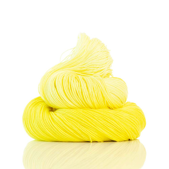 Lemon Zest 'CALMING COTTON' FINGERING - Limited Edition