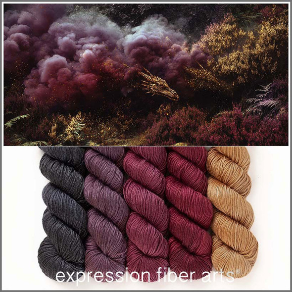 Oopsy Smoke and Cinder Hues 'BEACON' DK KIT