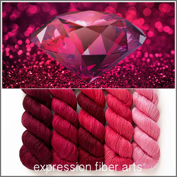 July Ruby Hues 'OASIS' DK KIT