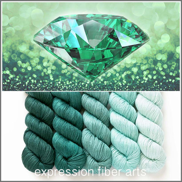 May Emerald Hues 'OASIS' DK KIT