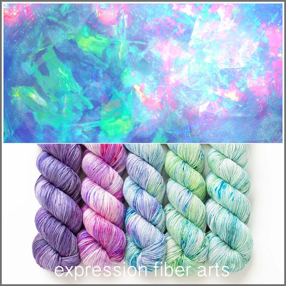 October Opal Hues 'OASIS' DK KIT