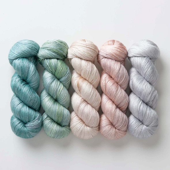 Oopsy Seashell Hues 'PEARLESCENT' FINGERING KIT