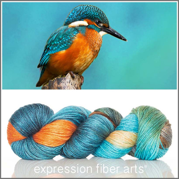 OOPSY Kingfisher 'ALPACA SILK' DK