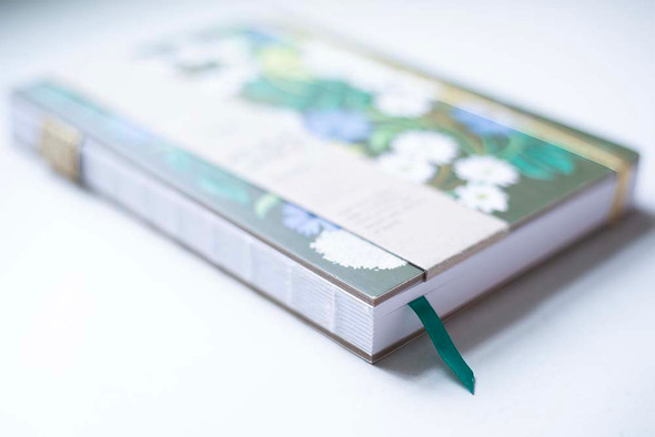 Floral Dot Grid Notebook