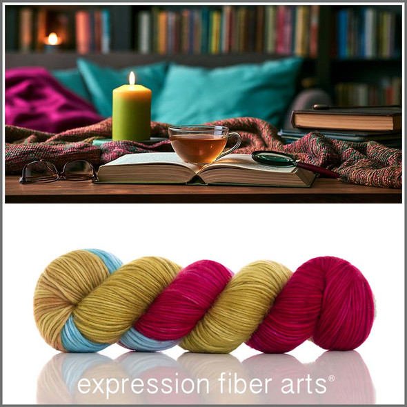 Candlelit Library 'MYTHIC TWIST' WORSTED