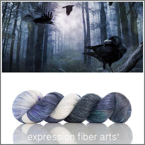A Murder of Crows 'LUSTER' WORSTED