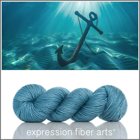 Nautical 'PEARLESCENT' WORSTED