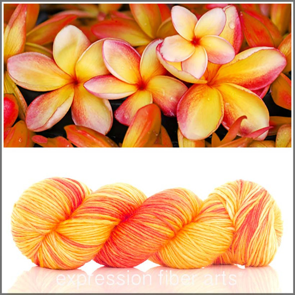 Frangipani 'PEARLESCENT' WORSTED