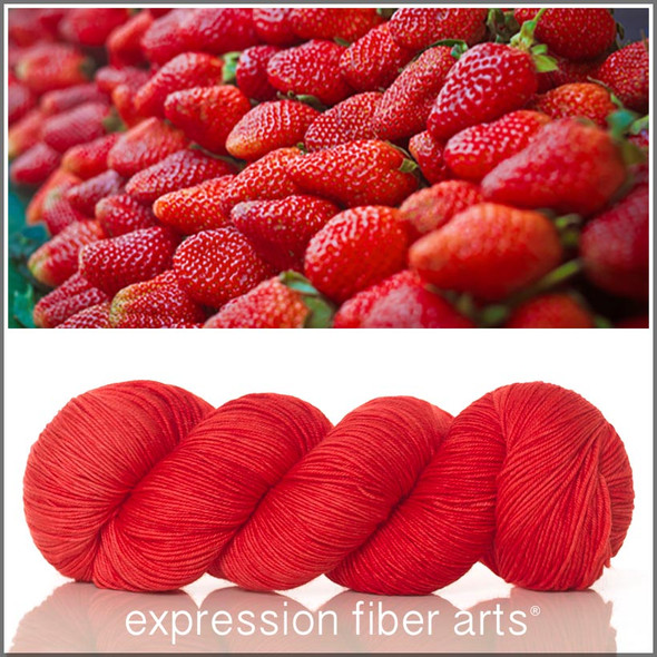 STRAWBERRY 'RESILIENT' SUPERWASH MERINO SOCK