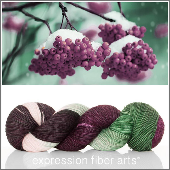 Pre-Order WINTER BERRIES 'RESILIENT' SOCK