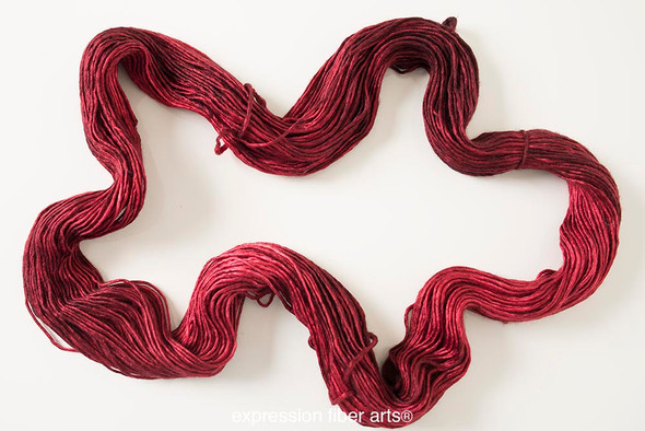 January Garnet 'PEARLESCENT' WORSTED