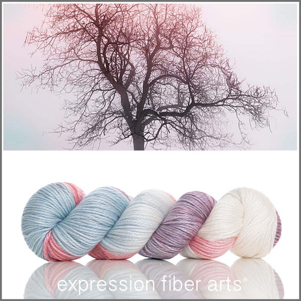 Pre-Order Pink Frost 'LUSTER' WORSTED