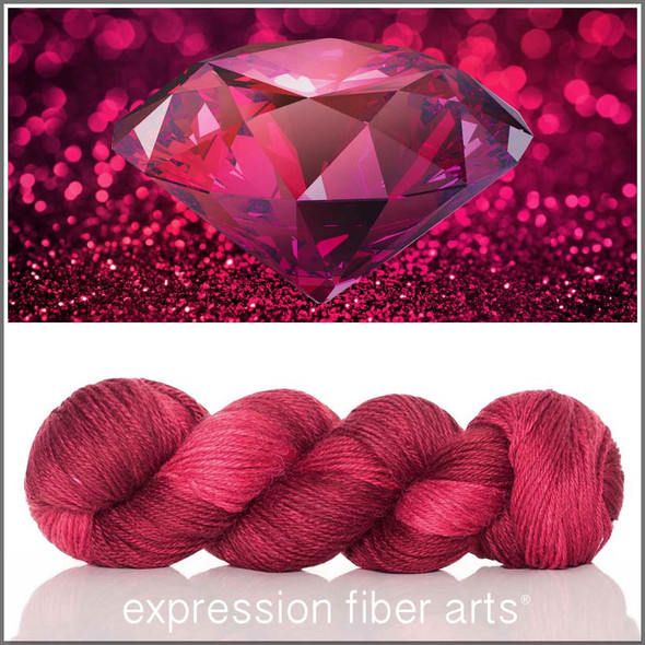 July Ruby 'ALPACA SILK' DK