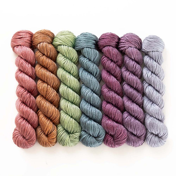 Dried Herb Hues 'LUSTER' WORSTED MINI KIT
