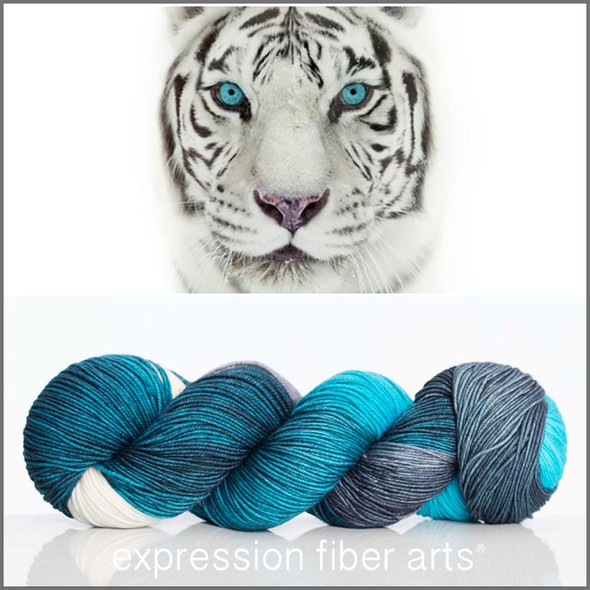 White Tiger 'RESILIENT' SOCK